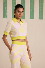 Citrus Pop Polo Top