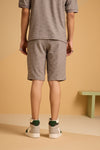 Maverick Jac'quard Shorts - Steel Grey