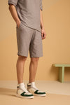 Maverick Jac'quard Shorts - Steel Grey