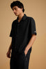 Textured Terrain Shirt - Black