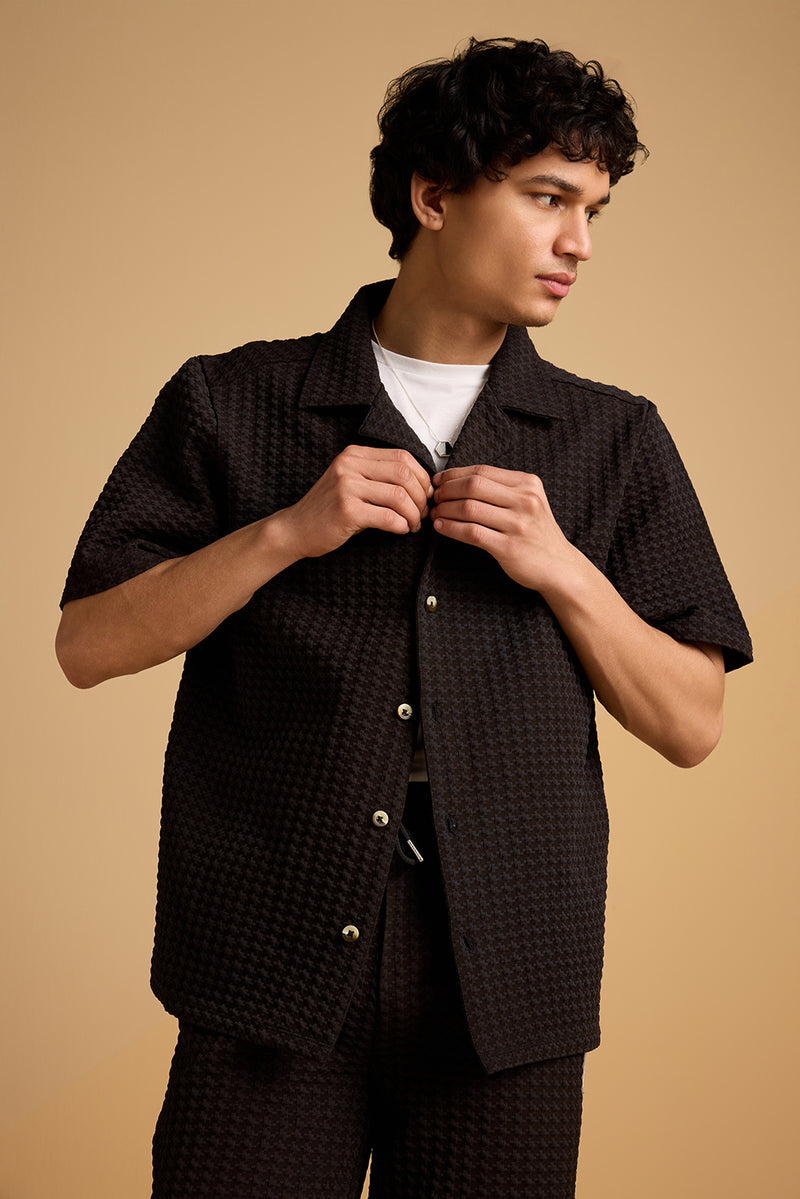 Cabana Opulence Shirt - Black