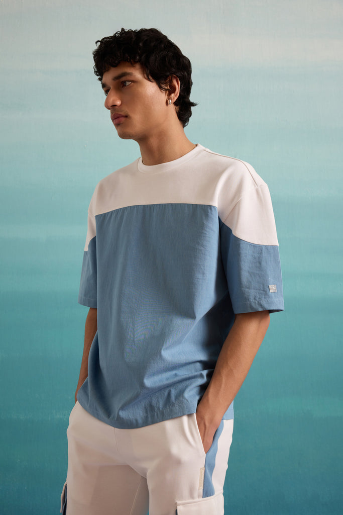 Coastal Mist Block Co-Ord Set