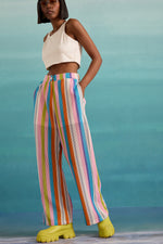 Rain'bow Ripple Crochet Pants