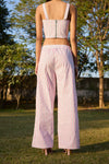 Cotton Candy Zip'up Pants