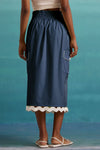 Eclectic-Edge Skirt - Coronet Blue