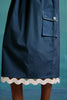 Eclectic-Edge Skirt - Coronet Blue