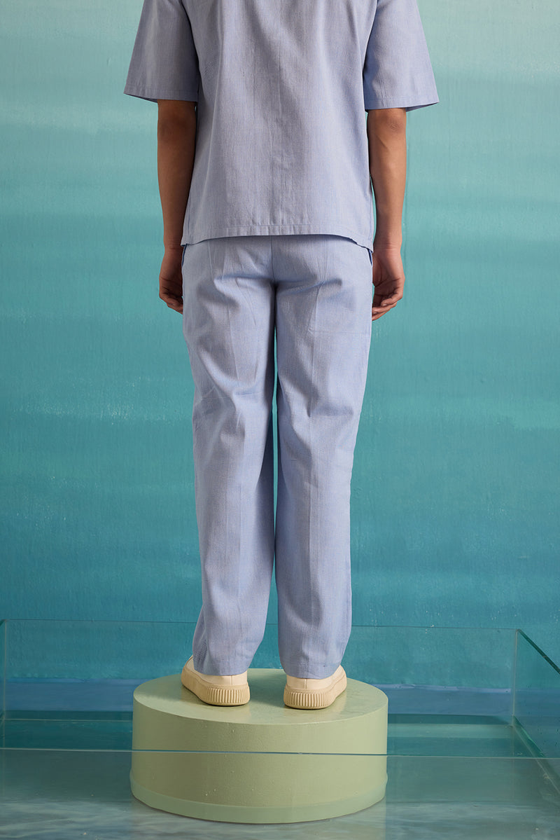 Twin Tone Tuck Pant