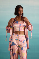 Psychedelic Splash Co-ord Set- Peachy Pie