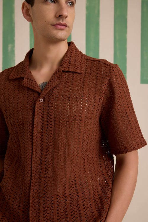 Heir'loom Crochet Shirt