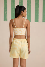 Buttercup Stripe Shorts