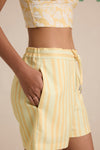 Buttercup Stripe Shorts