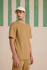 Oat Grain Textured Tshirt