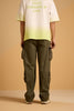 Coastal Comfort Slouchy Pants - Green Fig