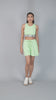 Cool Vibe Crop Tank Pistachio