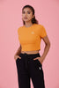 Go To Style Crop Top Mango Sorbet