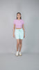 Bloom Crop Top Misty Rose