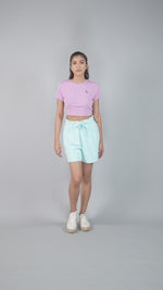 Bloom Crop Top Misty Rose