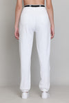 At Leisure White Joggers