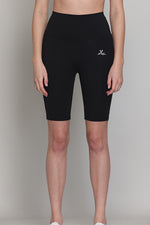 Black Rise Cycling Shorts