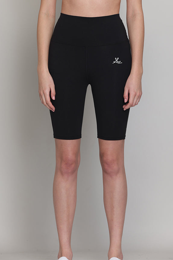 Black Rise Cycling Shorts