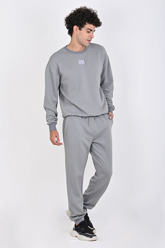 Bae & Me Unisex Light Grey Co-ord Set